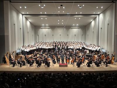 令和7年度、こだいら合唱団演奏会、ステージ写真