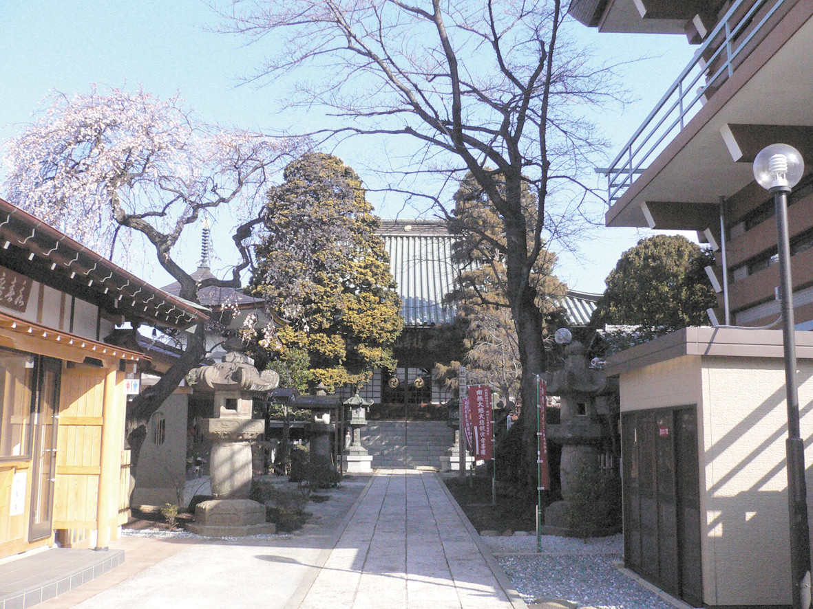 徳蔵寺入口の写真