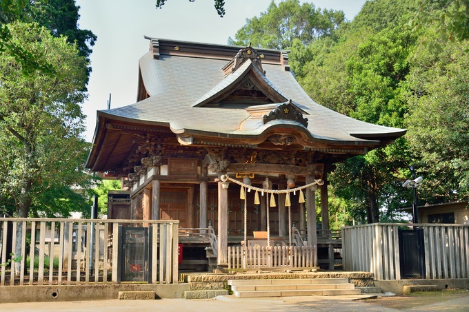 天神社の拝殿